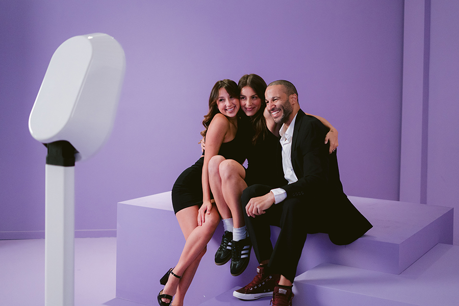 Quick snap from the Salsa digital booth